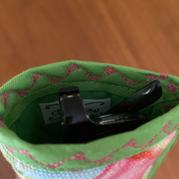 NWOT Handmade Floral Eyeglass Case - Picture 3 of 12